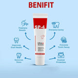 SP-6 Ultra Whitening Toothpaste - Advanced Teeth Whitening Formula